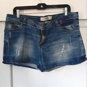 Charlotte Russe Jean Shorts